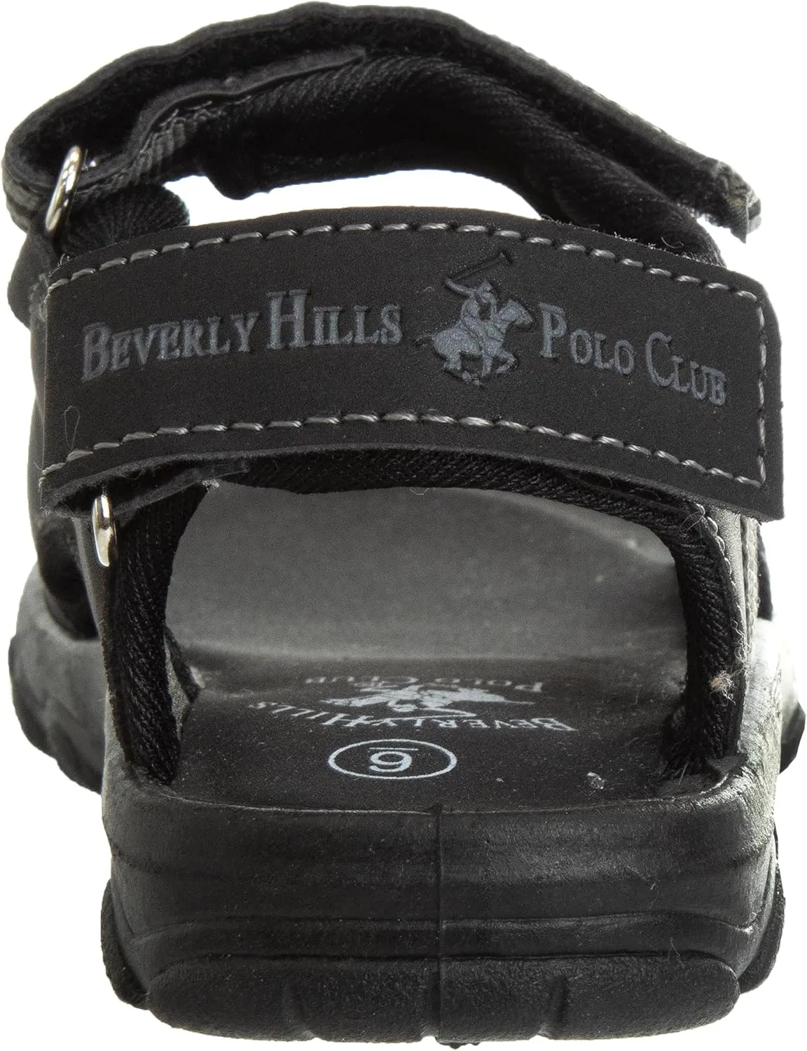 Beverly Hills Polo Club Boy's Sports Active Sandals Open Toe Athletic Summer Shoe