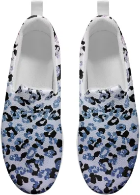 Binienty Womens Walking Sneakers Slip on Platform Loafers Comfy Lightwieght Rocking Shoes Outdoor Footwear