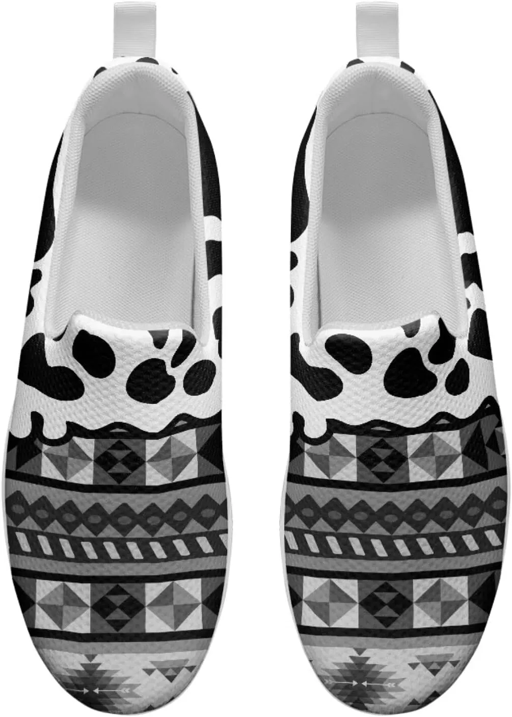 Binienty Womens Walking Sneakers Slip on Platform Loafers Comfy Lightwieght Rocking Shoes Outdoor Footwear