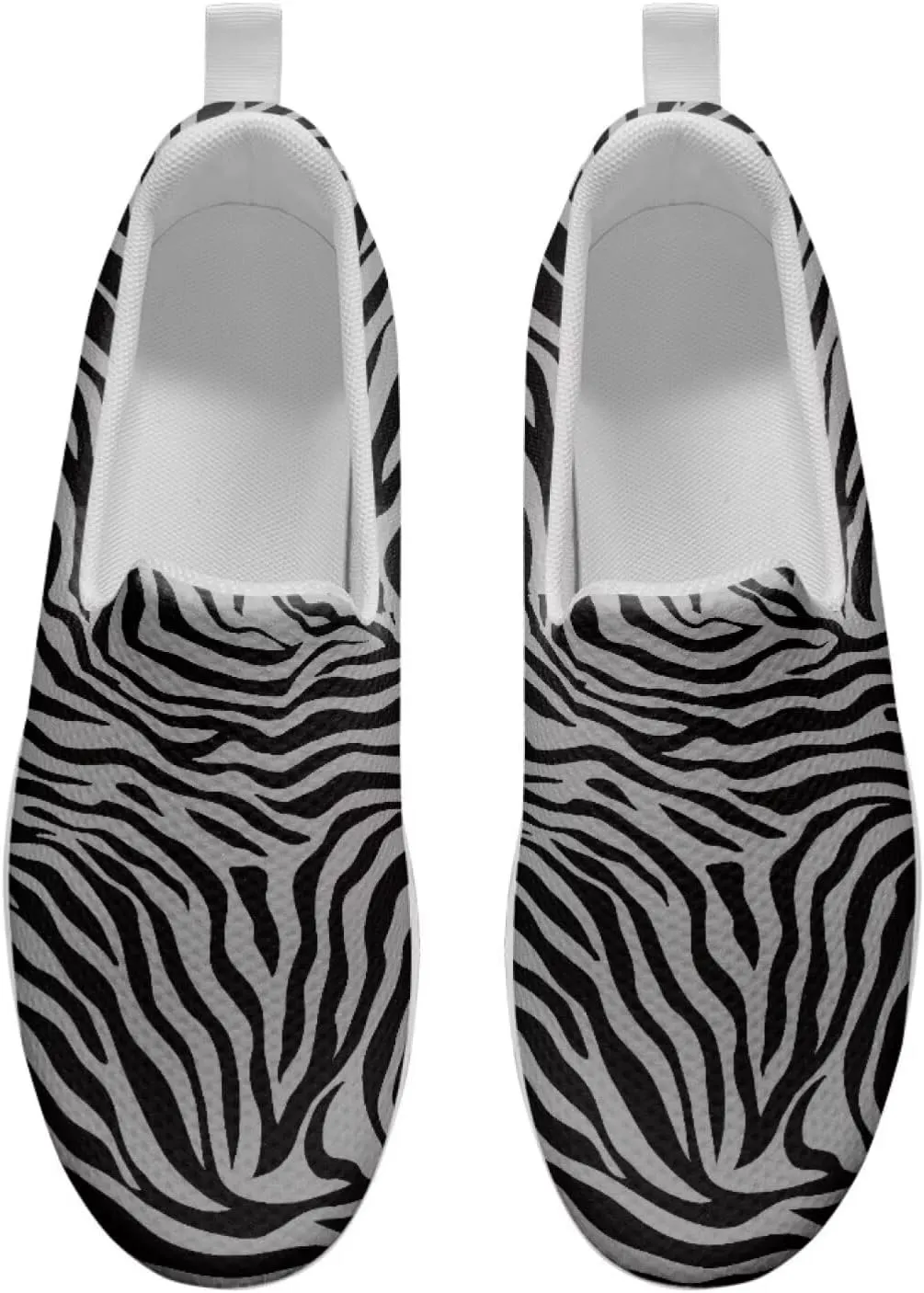 Binienty Womens Walking Sneakers Slip on Platform Loafers Comfy Lightwieght Rocking Shoes Outdoor Footwear