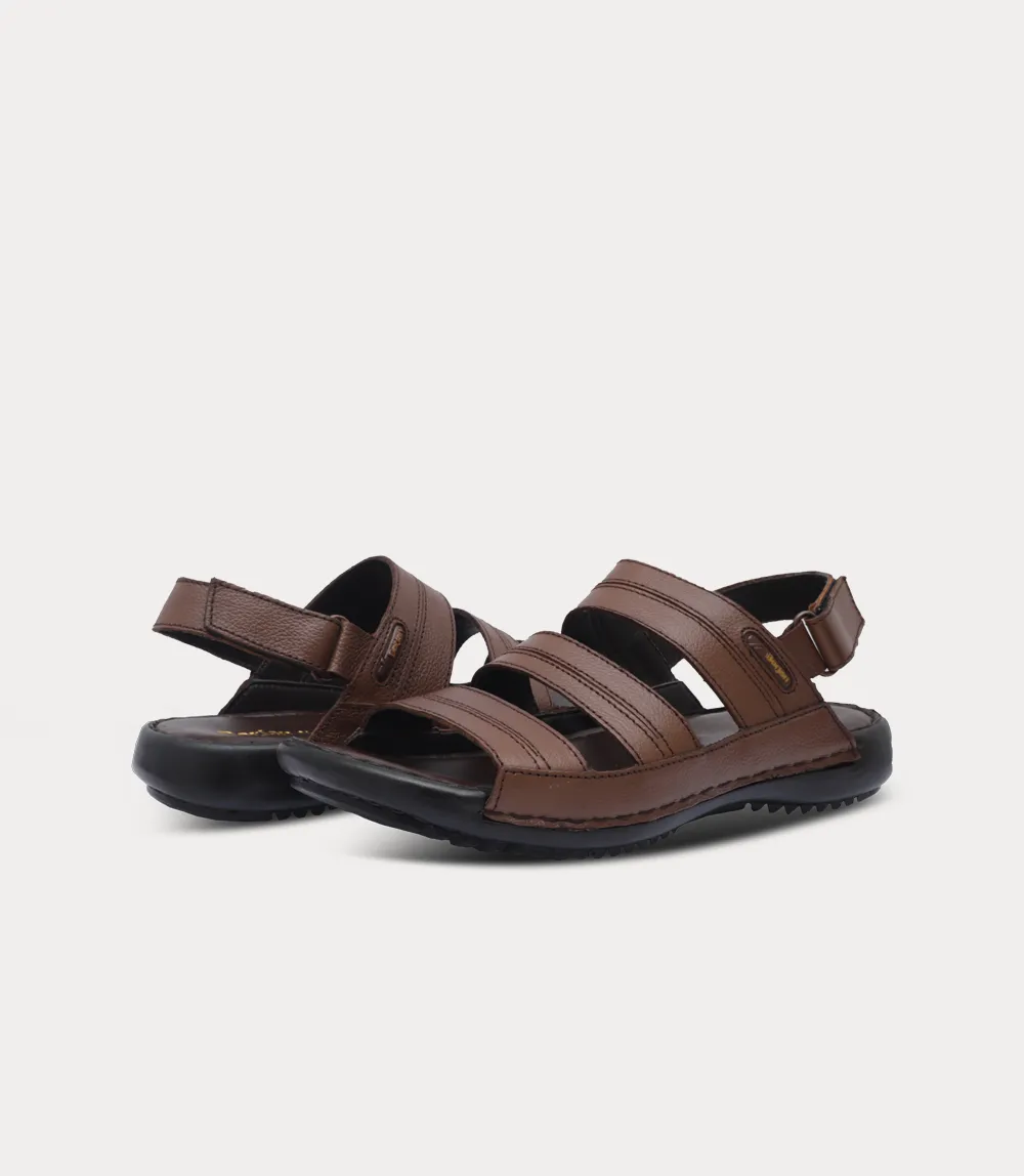 BM6894-BROWN-Men Sandal
