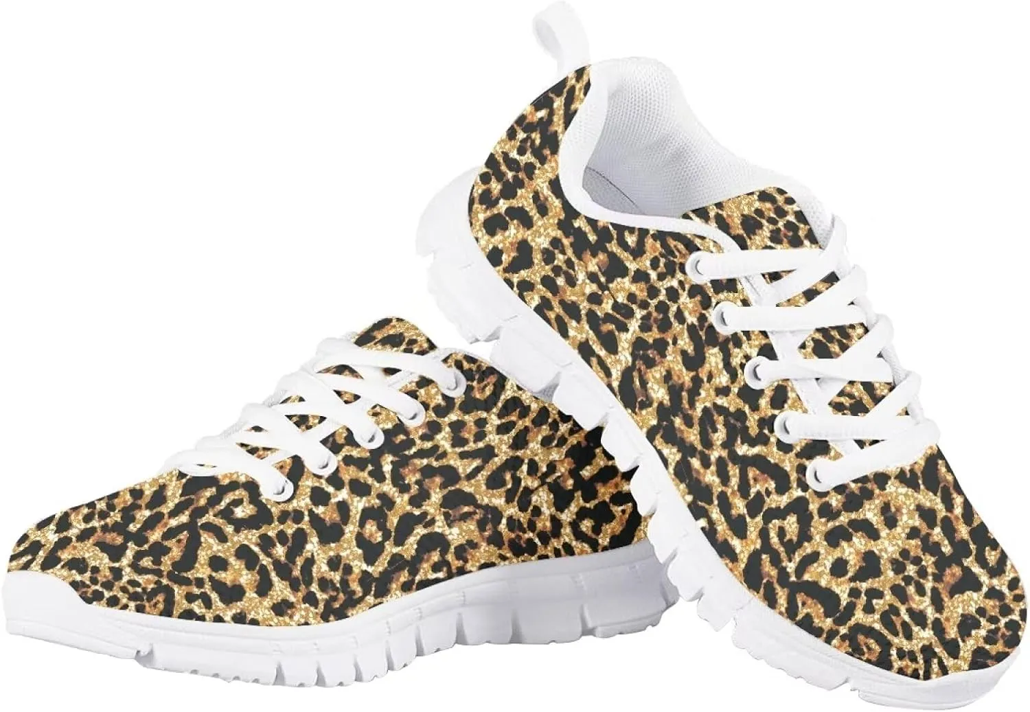 Boys Girls Sneakers Non Slip Running Tennis Shoes Animal Textures Sports Sneaker Breathable Mesh Casual Shoe US11-5