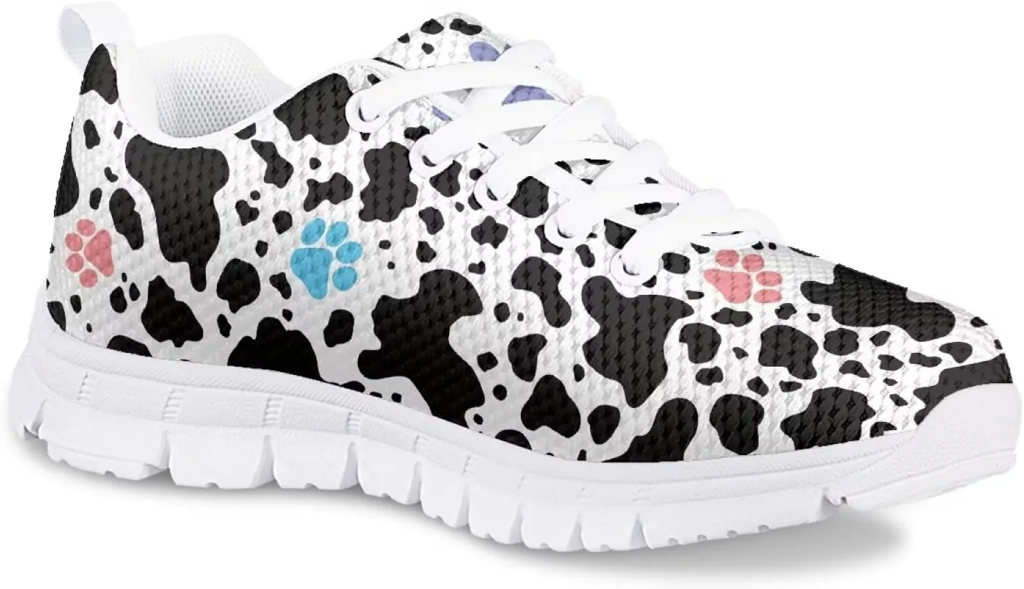 Boys Girls Sneakers Non Slip Running Tennis Shoes Animal Textures Sports Sneaker Breathable Mesh Casual Shoe US11-5
