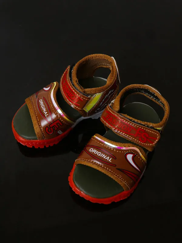 BSD40 Boys Sandal 1Yrs - 8Yrs FS Brown