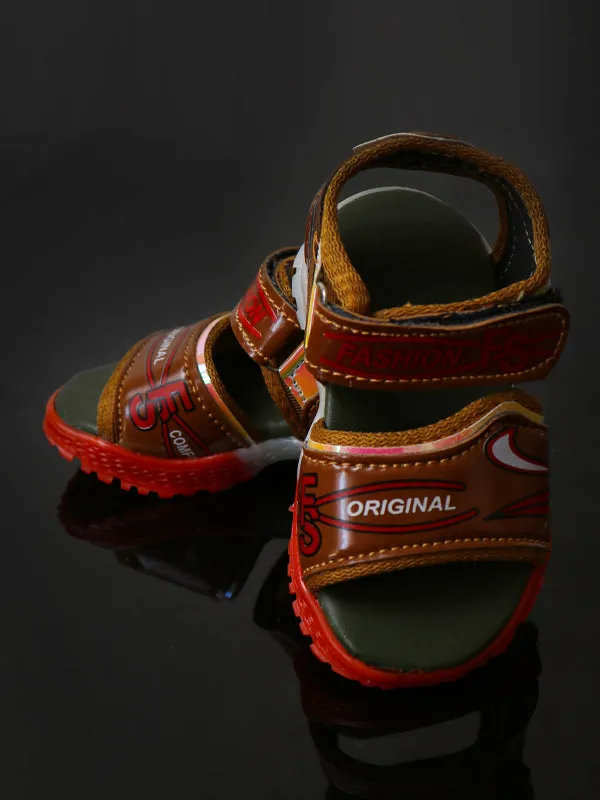 BSD40 Boys Sandal 1Yrs - 8Yrs FS Brown