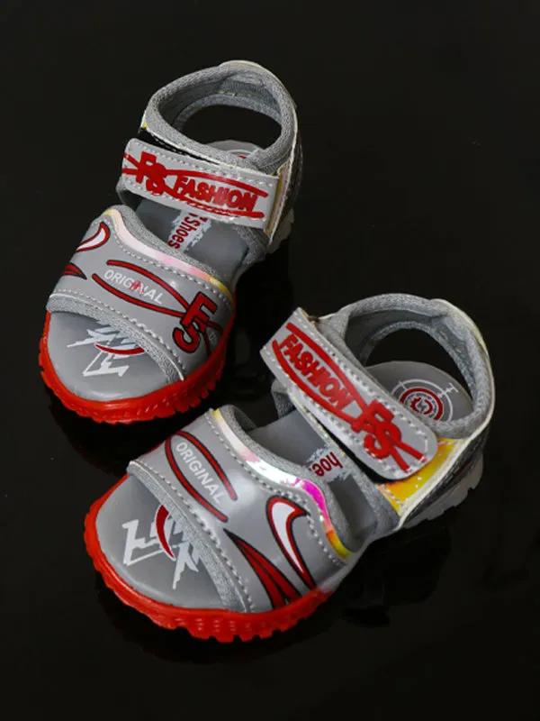 BSD41 Boys Sandal 1Yrs - 8Yrs FS Grey