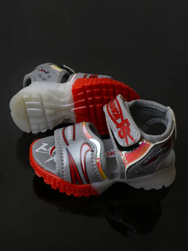 BSD41 Boys Sandal 1Yrs - 8Yrs FS Grey