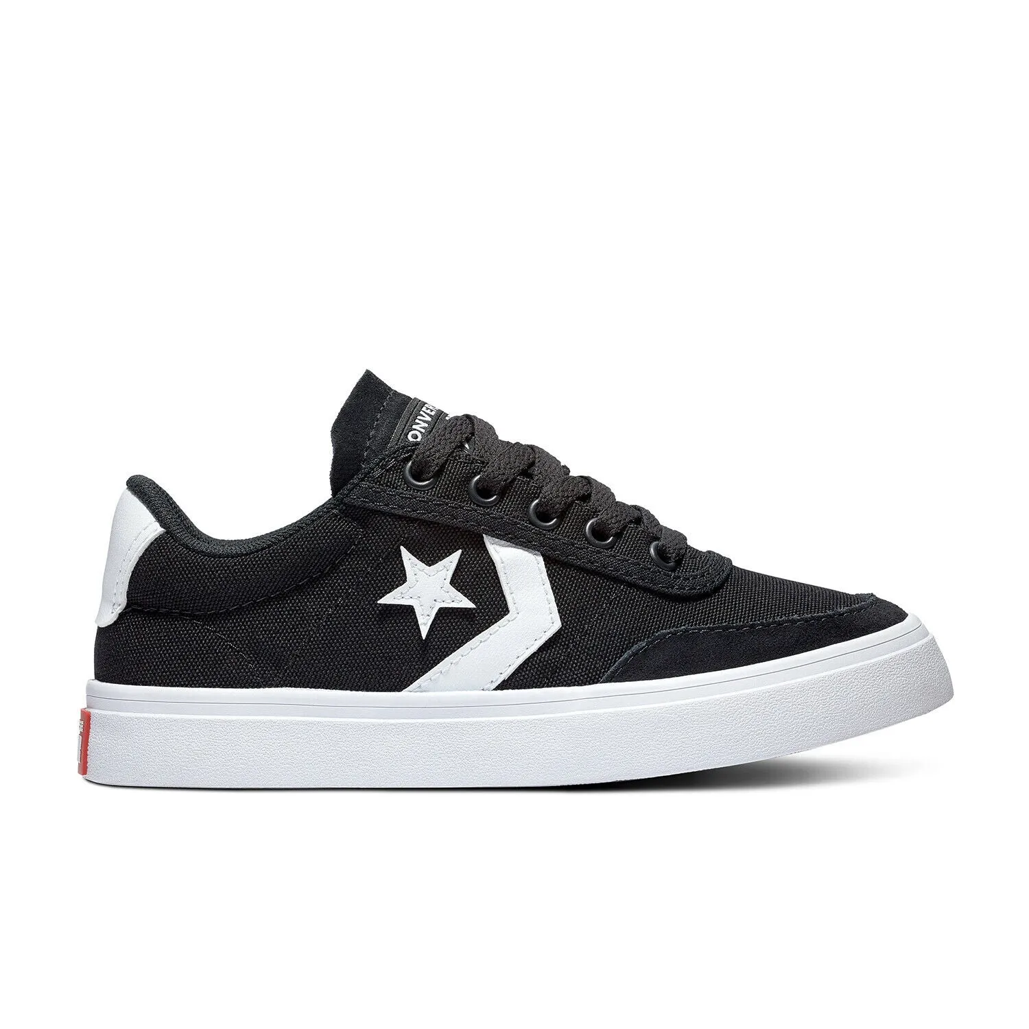 Converse Courtland Ox 361818C Youth Kid's Black/White Sneakers Shoes (PS) FB267