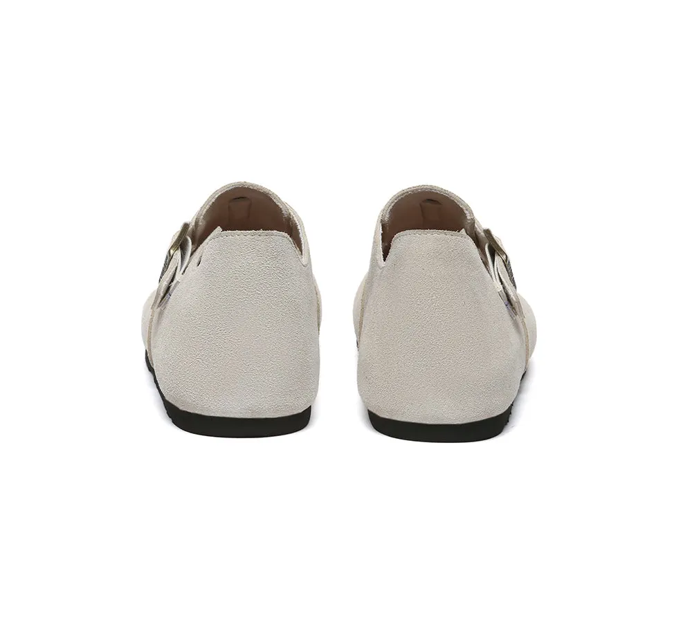 EVERAU® Adjustable Buckled Straps Slip-on Flat Sandals Brooke