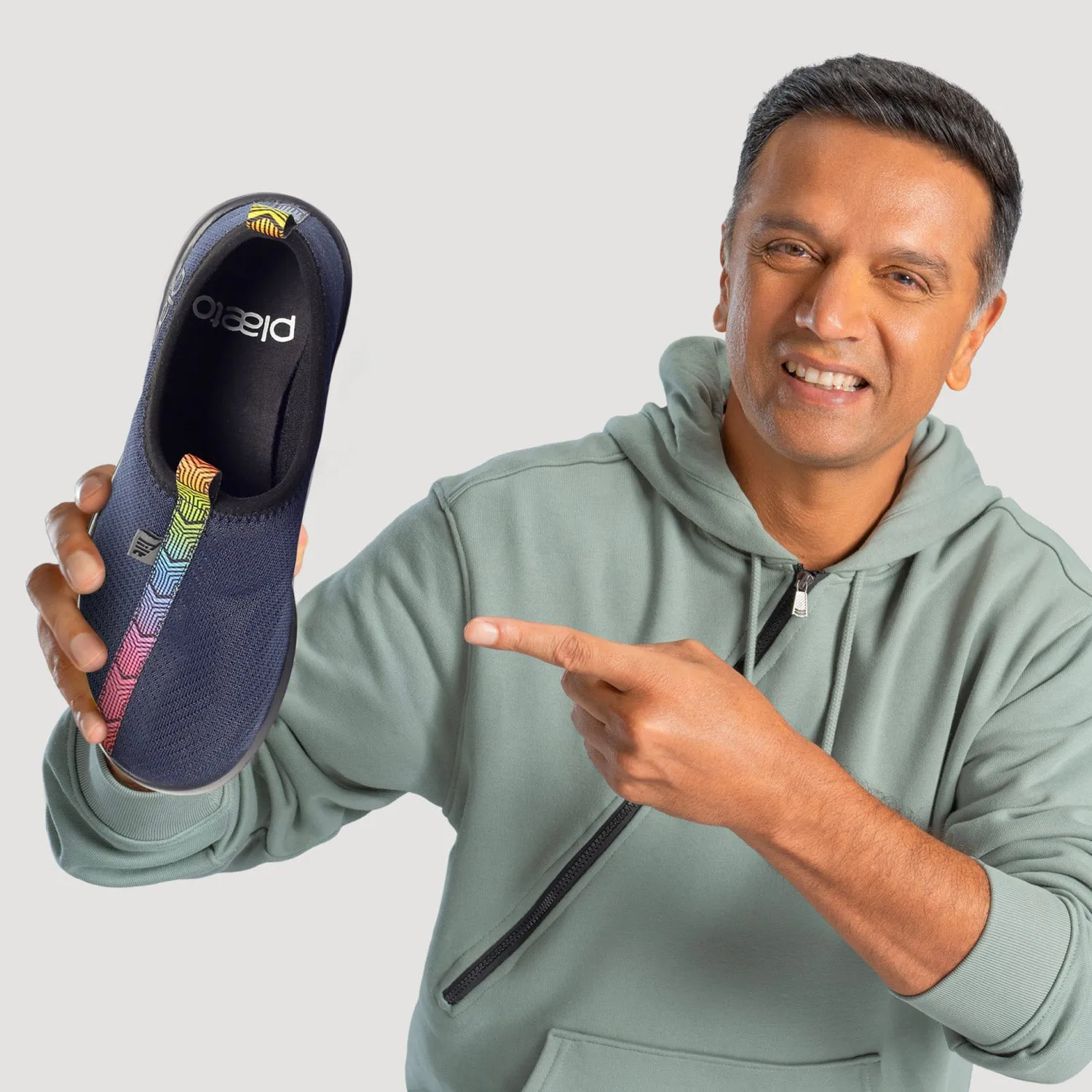 EZPlay Slip Ons for Kids-Navy Blue