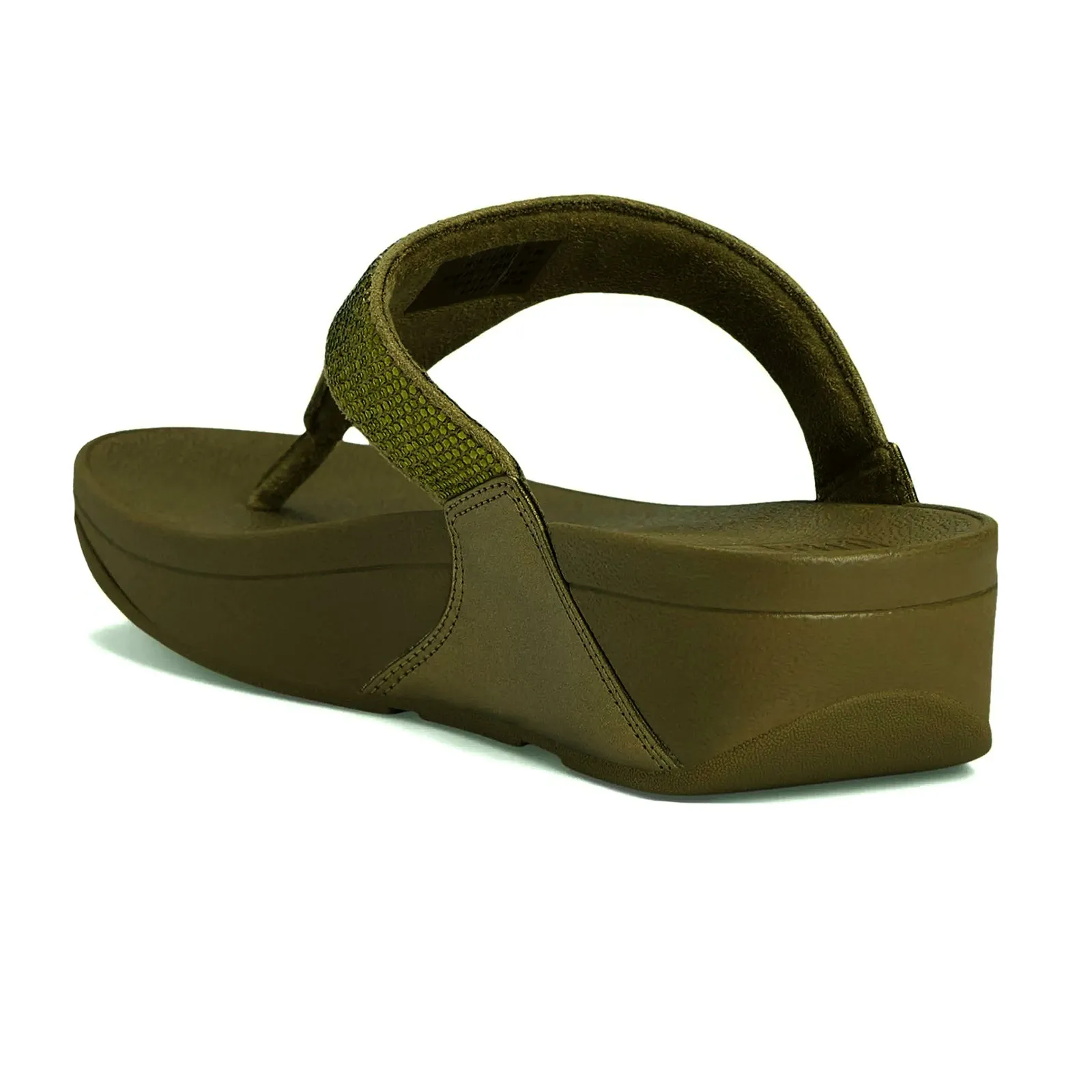FitFlop Lulu Crystal Embellished Synthetic Women's Toe Post Sandals
