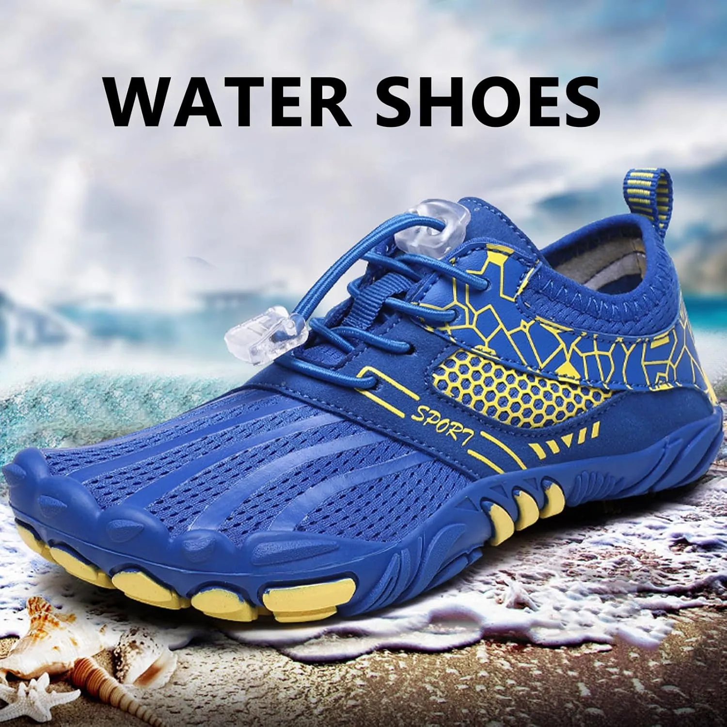 Hike Grounded Barefoot Footwear Women Men Water Shoes Breathable Comfortable for Beach Swim Outdoor Sports