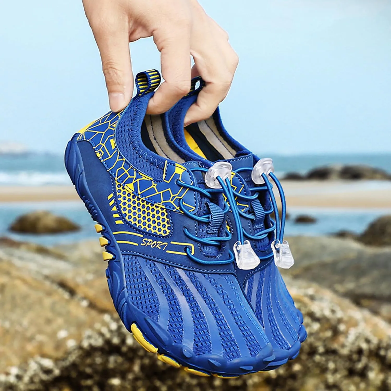 Hike Grounded Barefoot Footwear Women Men Water Shoes Breathable Comfortable for Beach Swim Outdoor Sports