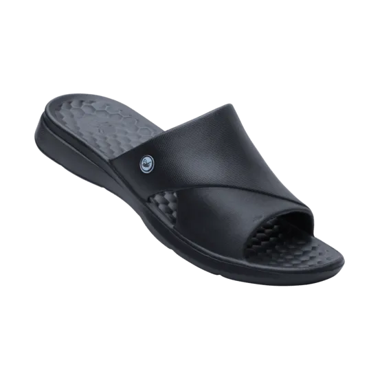 Joybees Men's Lounge Slides- Black