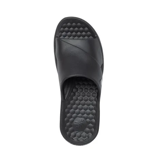 Joybees Men's Lounge Slides- Black