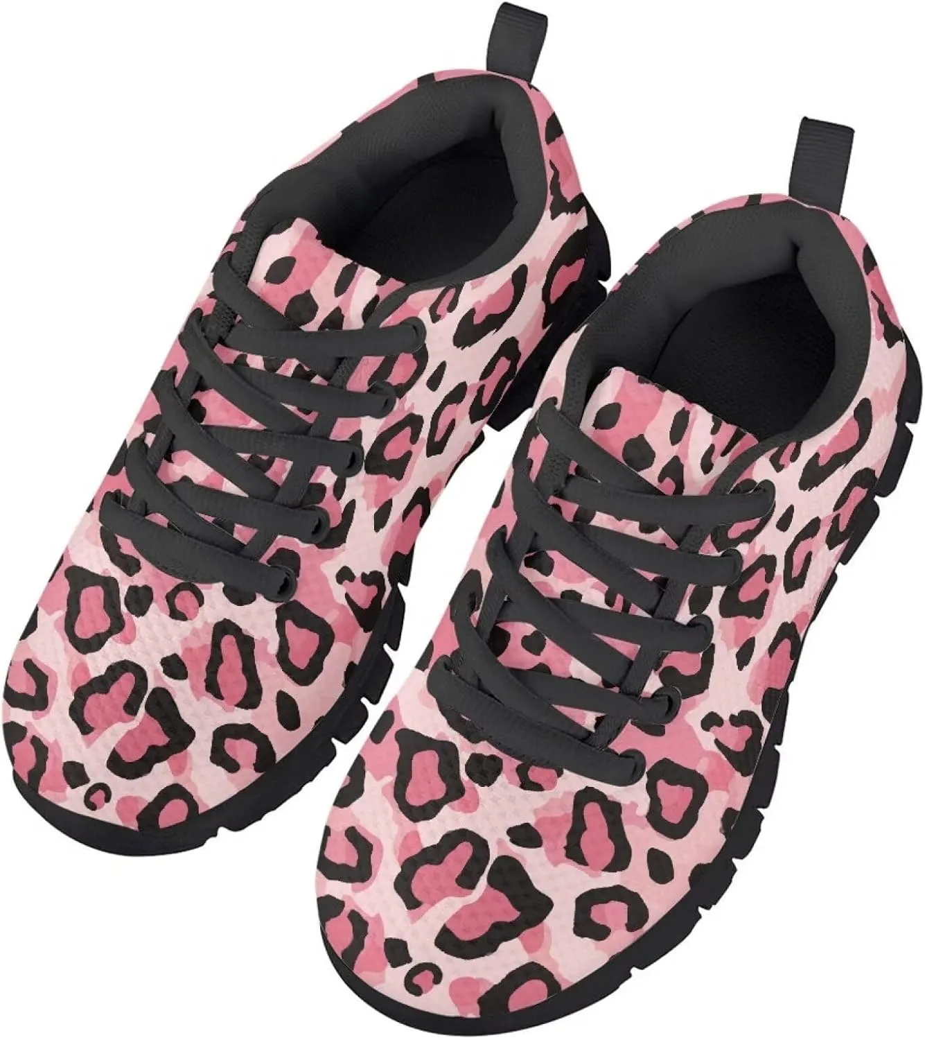 Kids Boy Girls Tennis Shoes Running Sports Shoe Non Slip Animal Textures Sneaker Breathable Mesh Casual Shoe US11-5