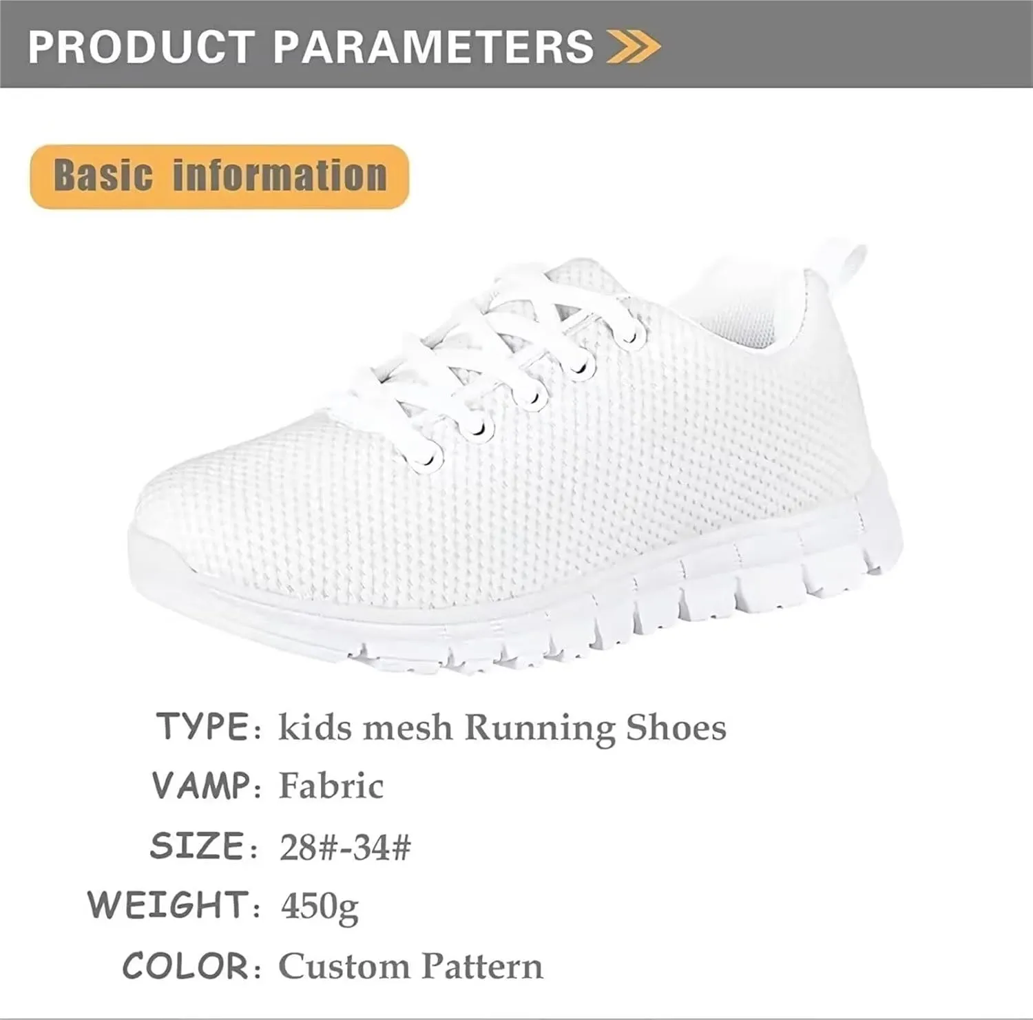 Kids Boy Girls Tennis Shoes Running Sports Shoe Non Slip Animal Textures Sneaker Breathable Mesh Casual Shoe US11-5