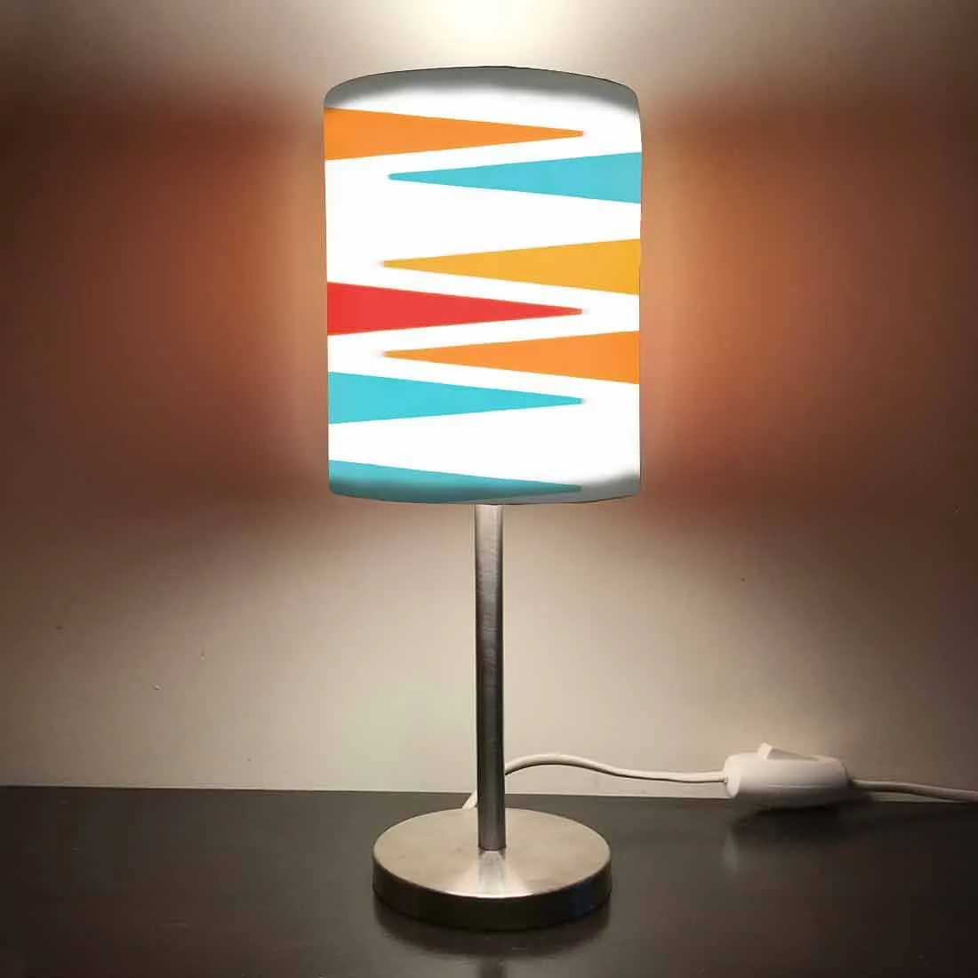 Kids Room Night Lamp - Colorful Triangle