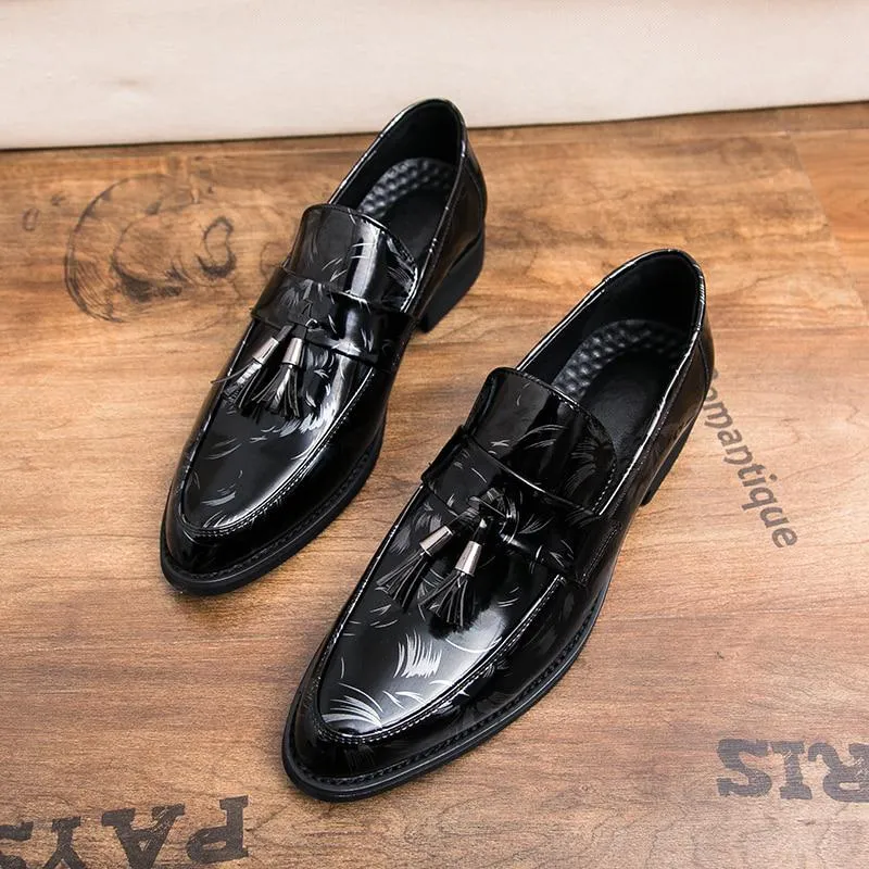 Men's Casual Loafers With Tassels