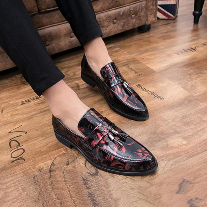 Men's Casual Loafers With Tassels