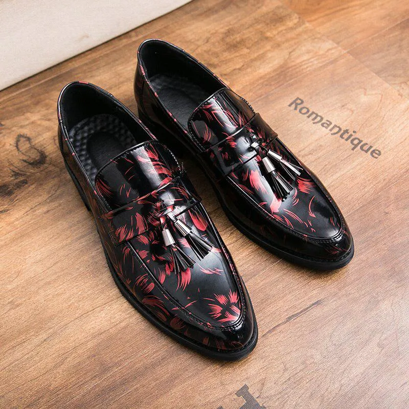 Men's Casual Loafers With Tassels