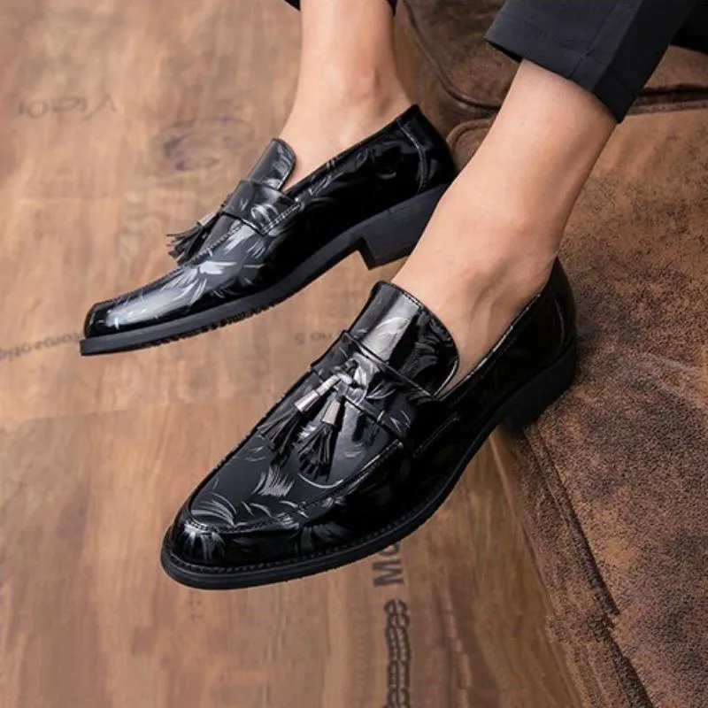 Men's Casual Loafers With Tassels
