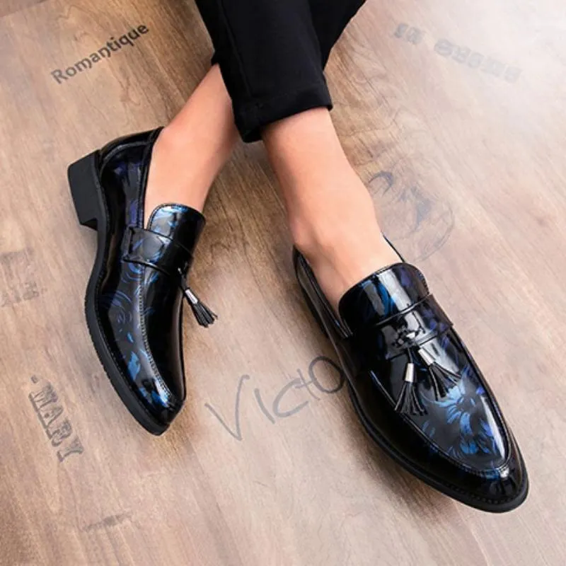 Men's Casual Loafers With Tassels