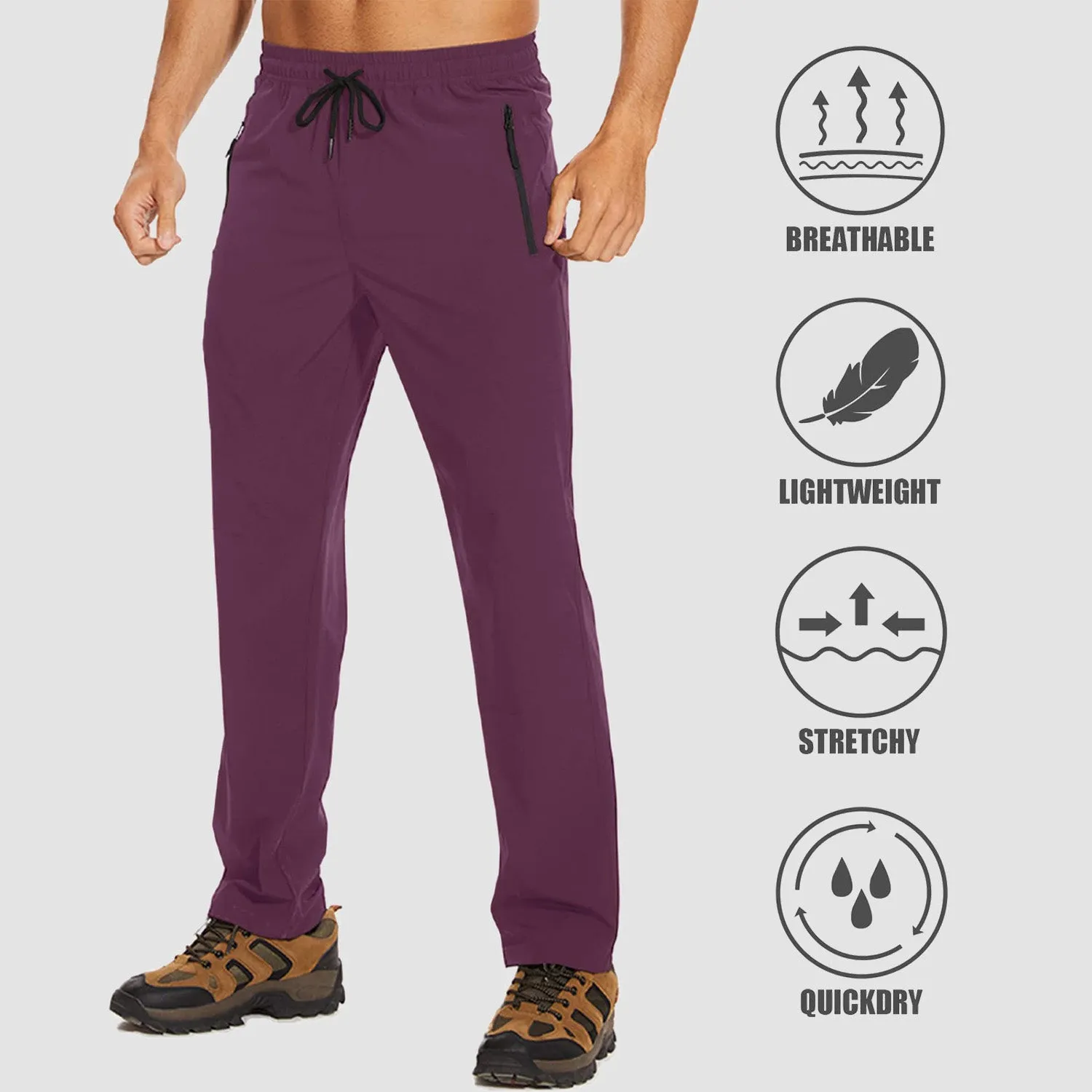 Men's Sweatpants Stretch Lightweight Quick DryTrousers