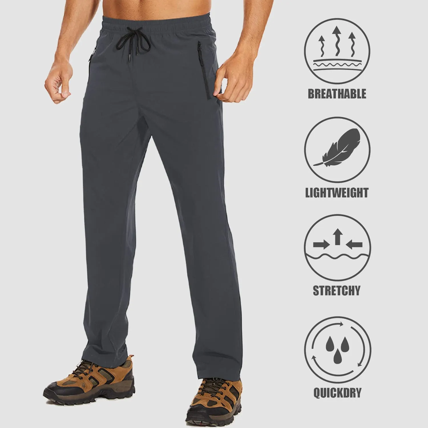 Men's Sweatpants Stretch Lightweight Quick DryTrousers