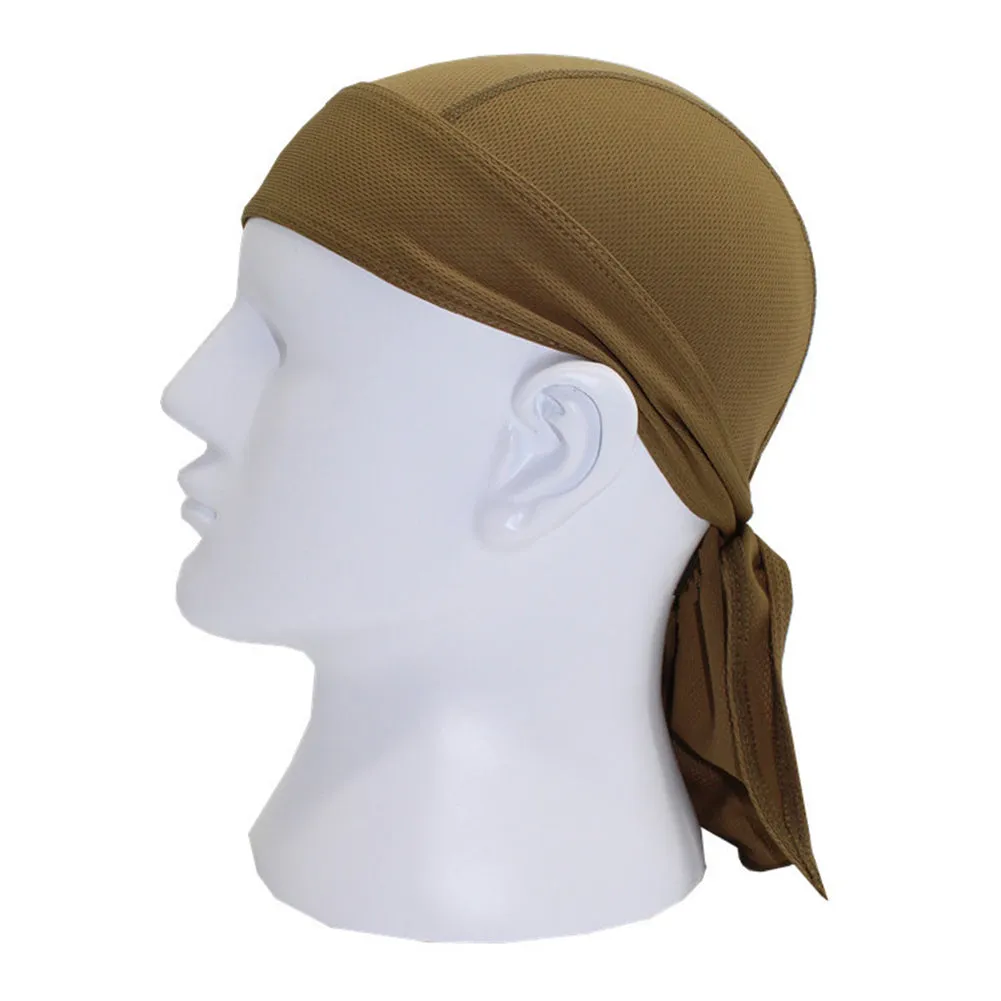 Moisture Wicking Beanie Cap Pirate Hat Bandana Skull Cap Sports Quick Drying for Men and Women Pack of 3