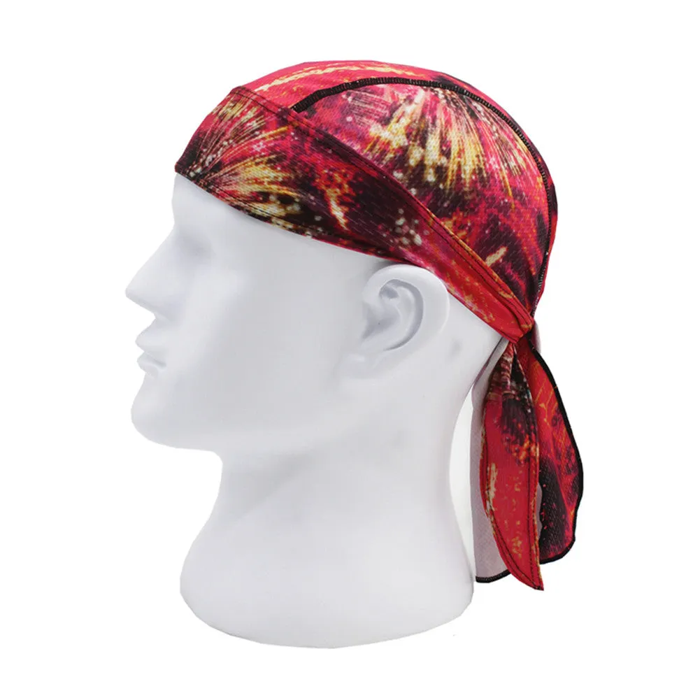 Moisture Wicking Beanie Cap Pirate Hat Bandana Skull Cap Sports Quick Drying for Men and Women Pack of 3