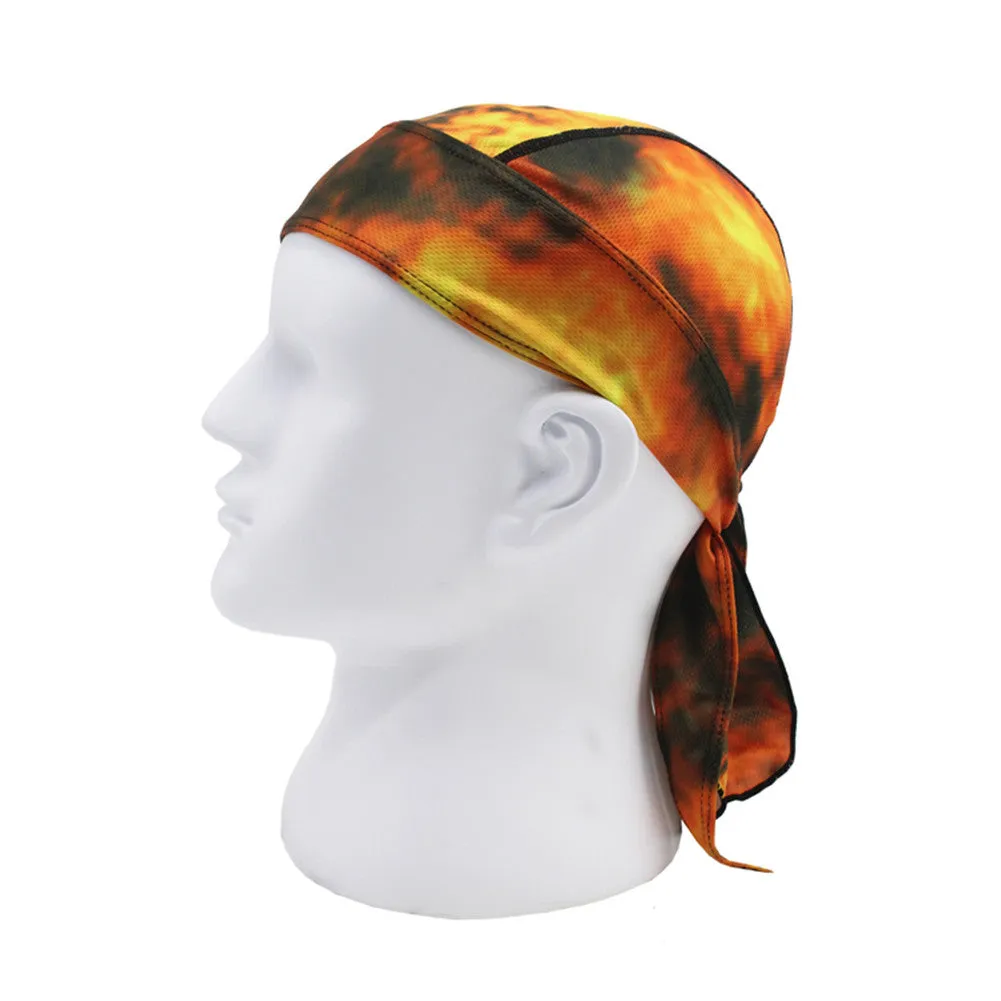 Moisture Wicking Beanie Cap Pirate Hat Bandana Skull Cap Sports Quick Drying for Men and Women Pack of 3
