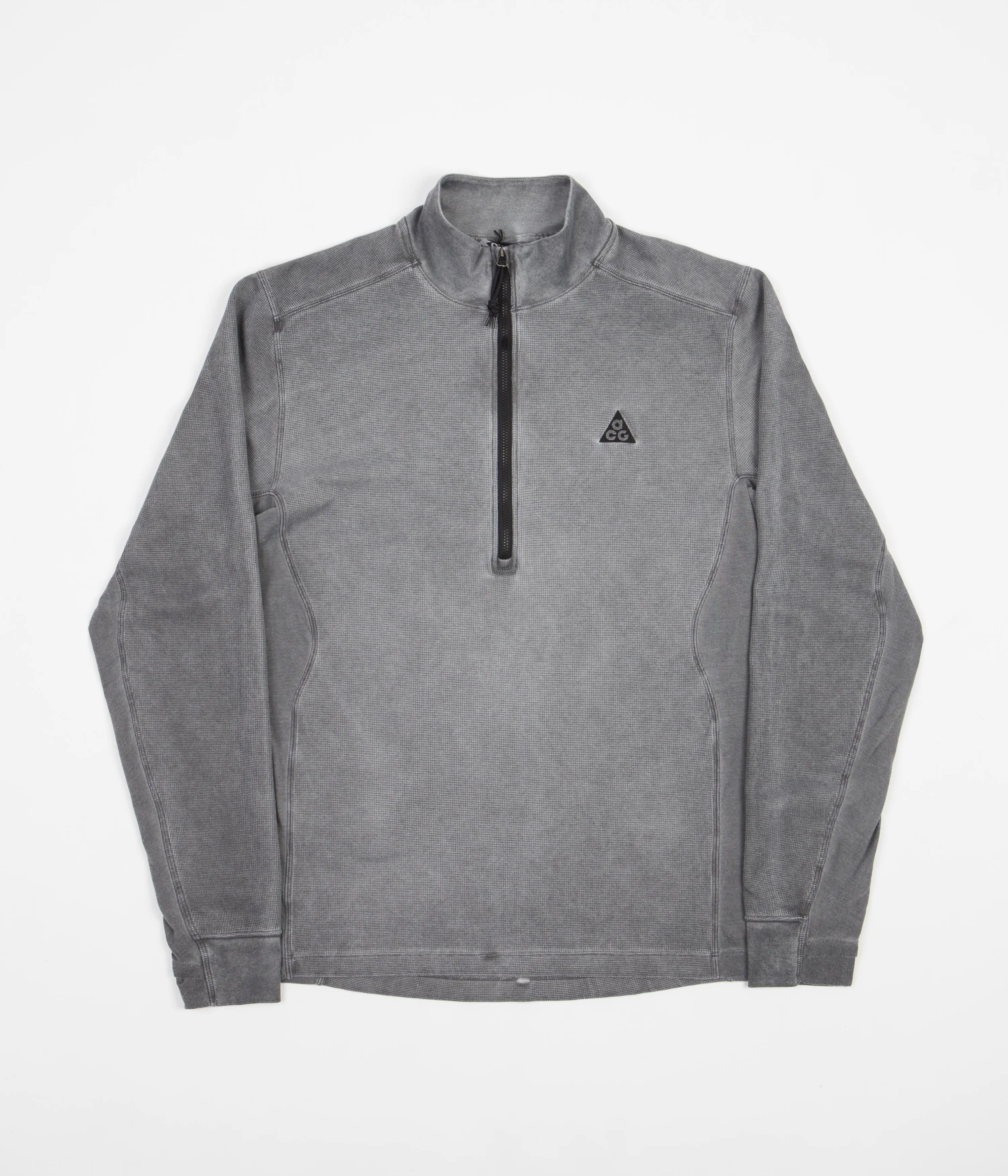 Nike ACG Steeple Rock 1/2 Zip Baselayer - Black / Black
