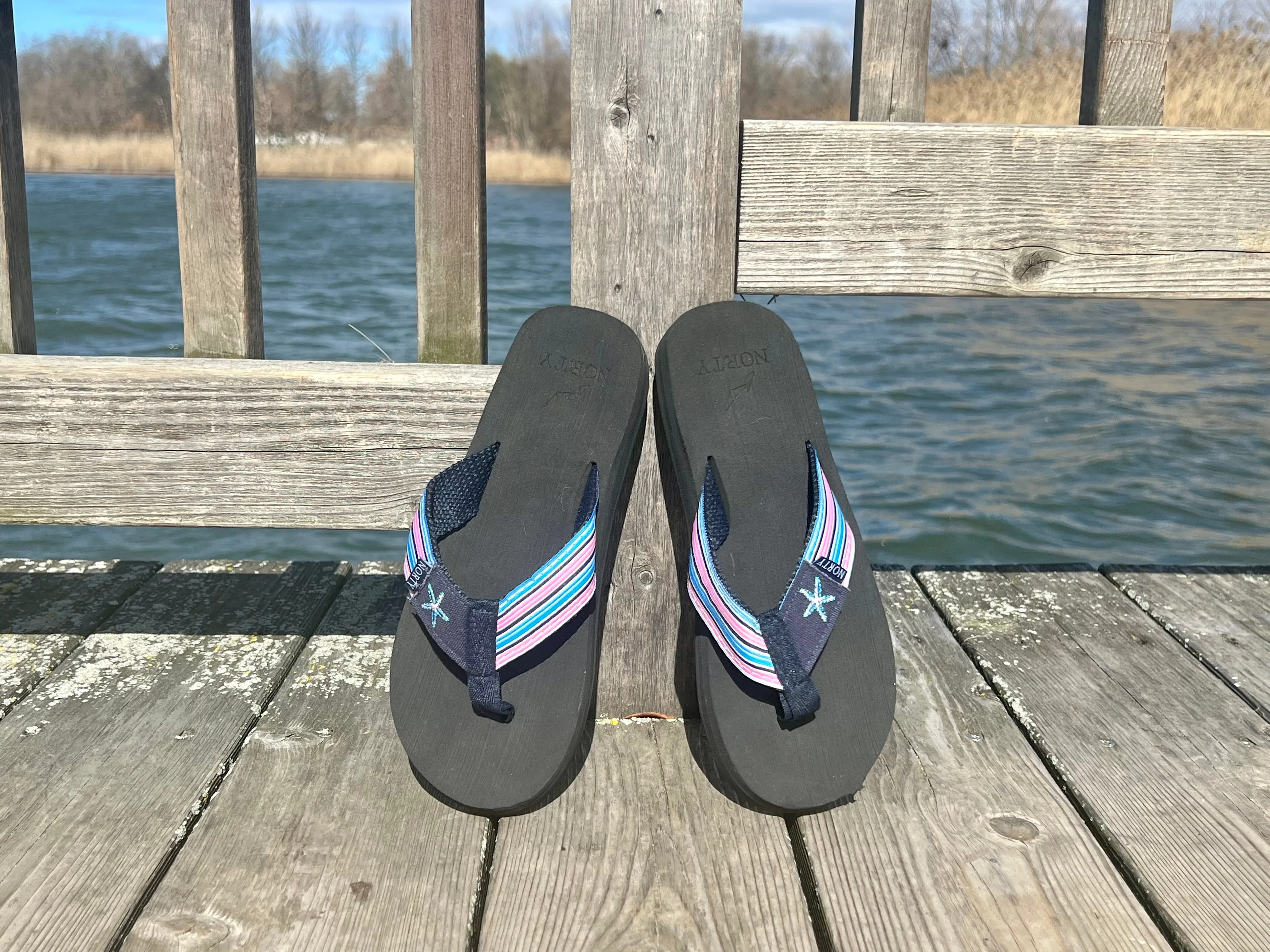 Norty Women's Casual Resort Wear Flip Flop Sandal for Everyday Comfort