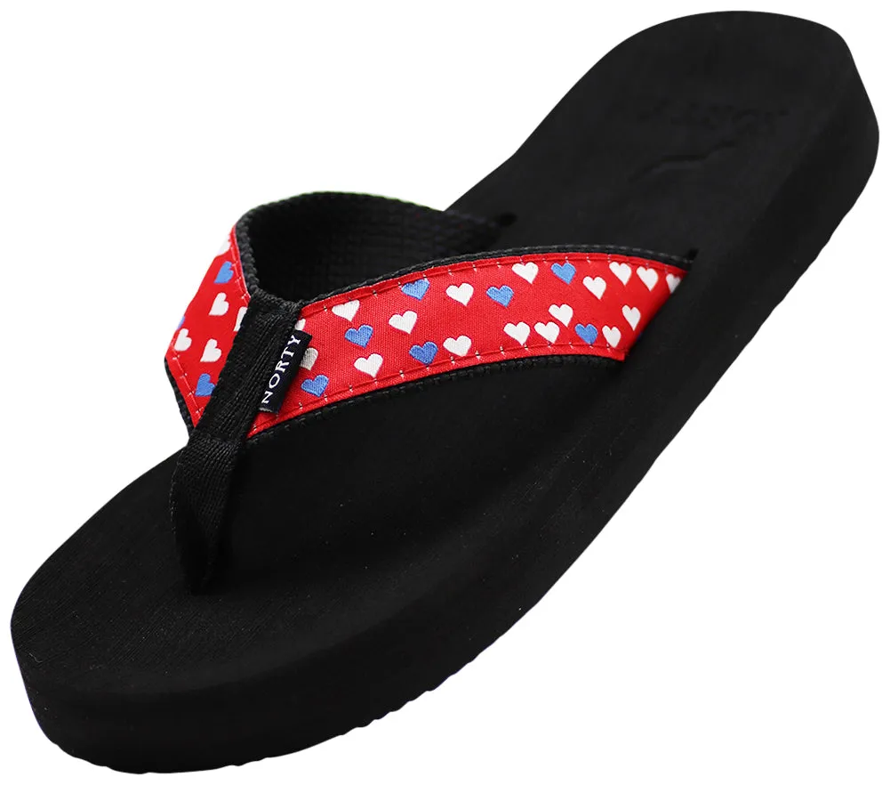 Norty Women's Casual Resort Wear Flip Flop Sandal for Everyday Comfort