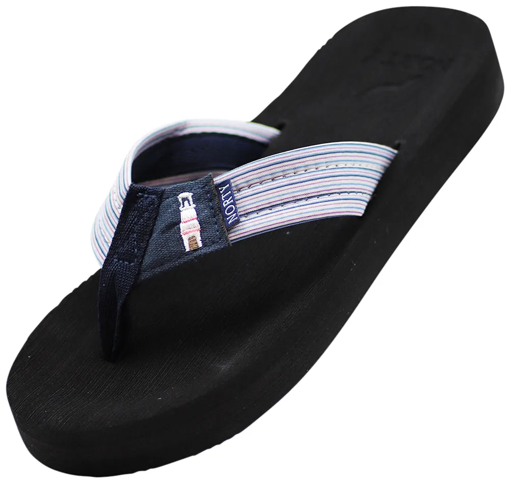 Norty Women's Casual Resort Wear Flip Flop Sandal for Everyday Comfort
