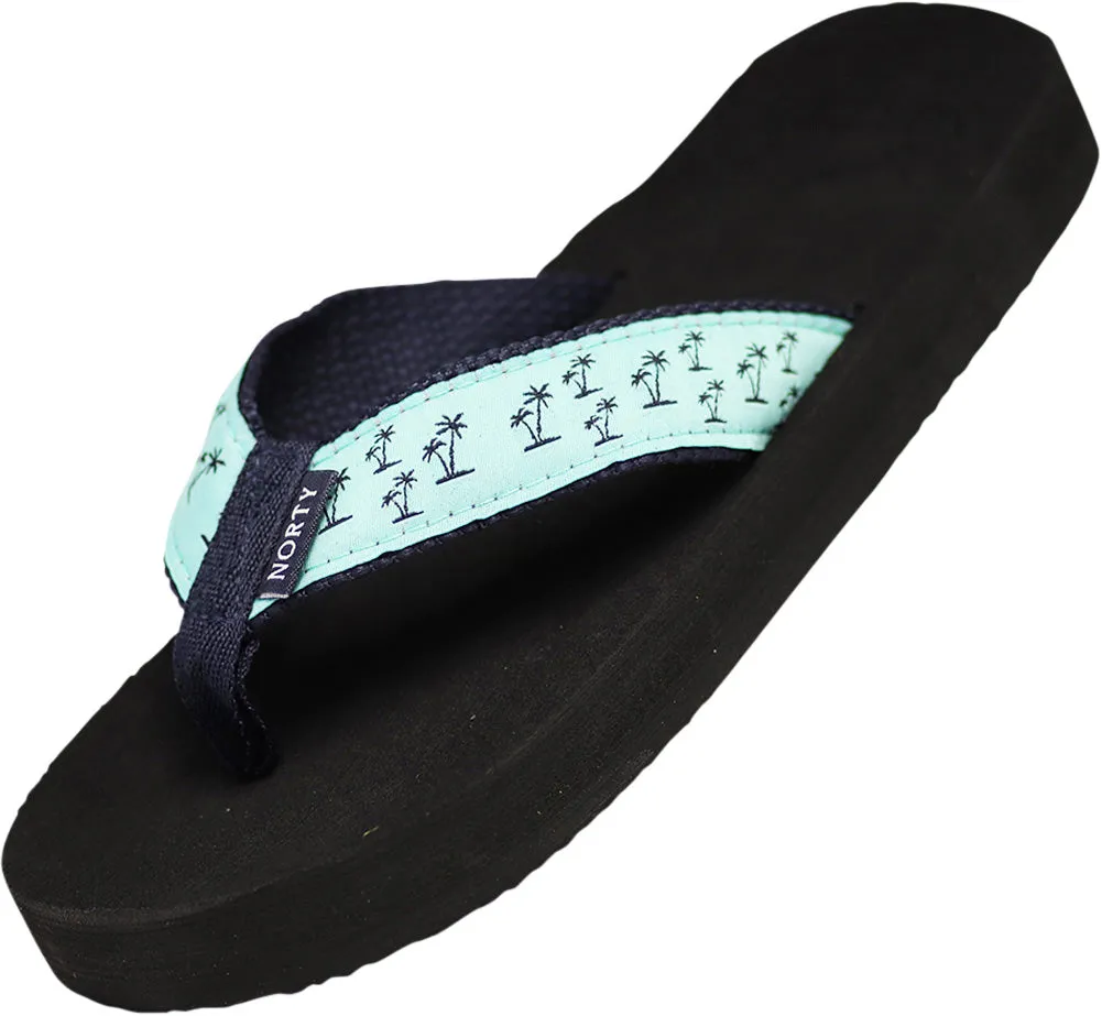 Norty Women's Casual Resort Wear Flip Flop Sandal for Everyday Comfort