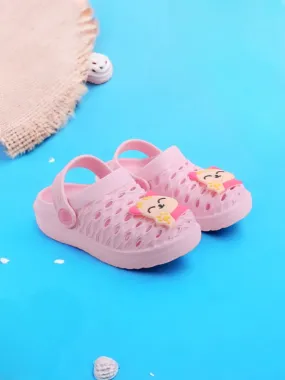 Sweet Pink Kitty Whimsy Clogs for Girls