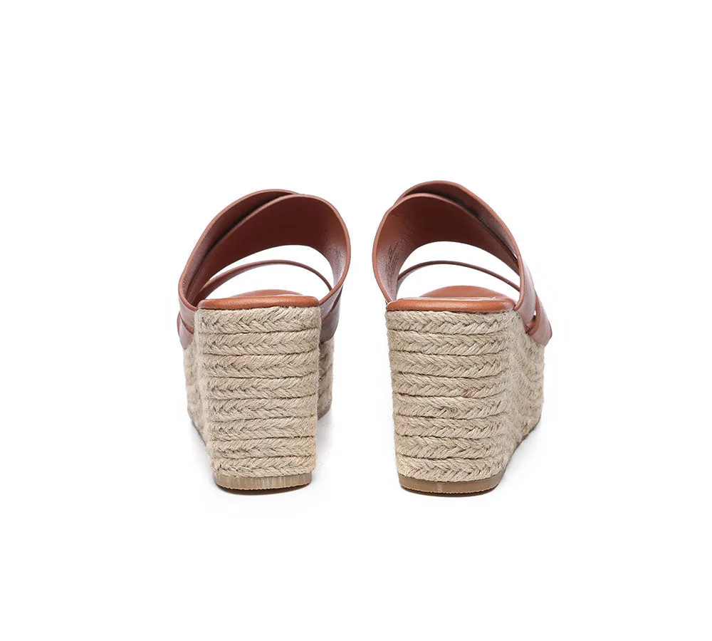TARRAMARRA® Women's Crossover-Strap Platform Heels Slip-on Sandal Slides Wedges Julie