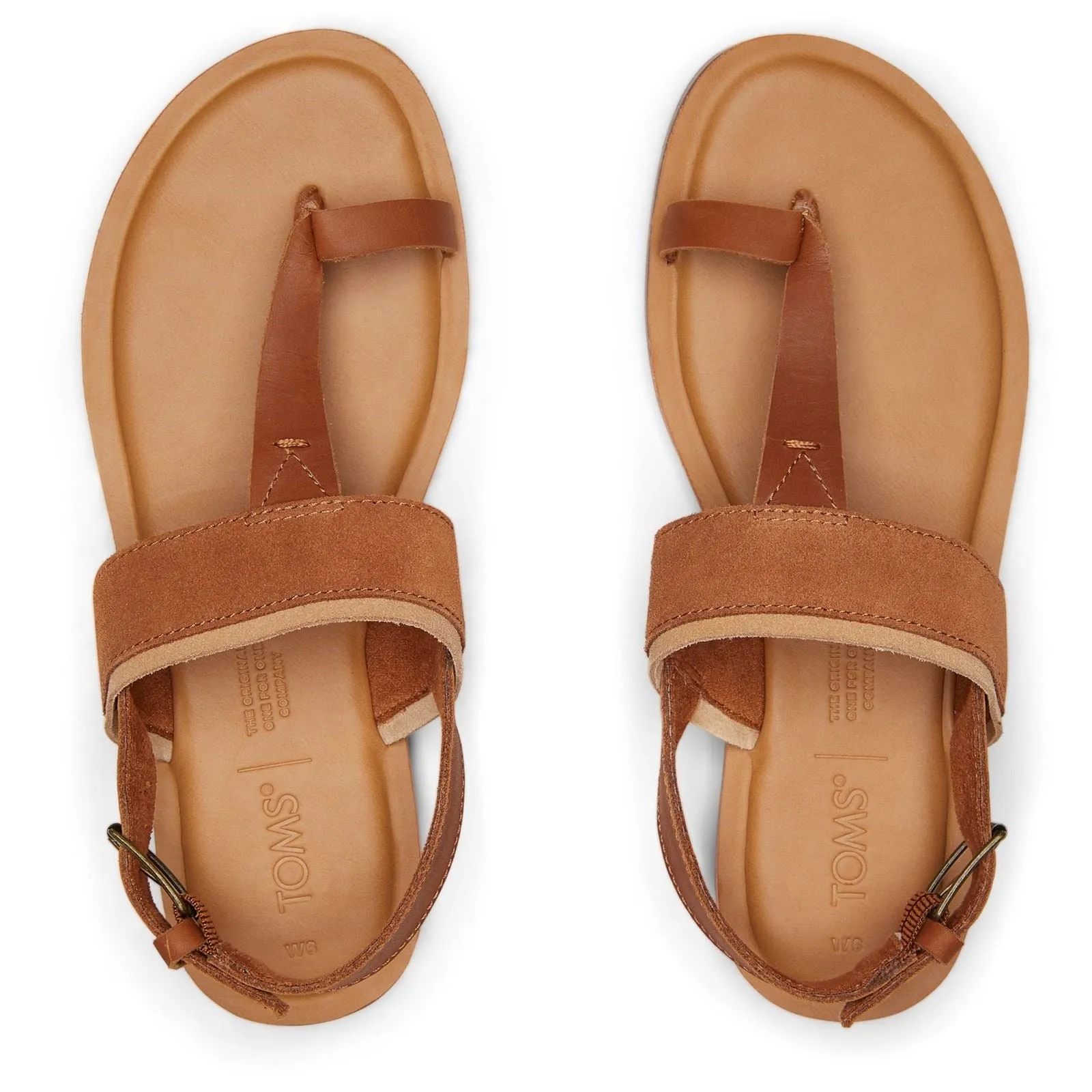 TOMS Bree Tan 55% Cow Leather 45% Leather Bl Female Sandal Ladies Summer