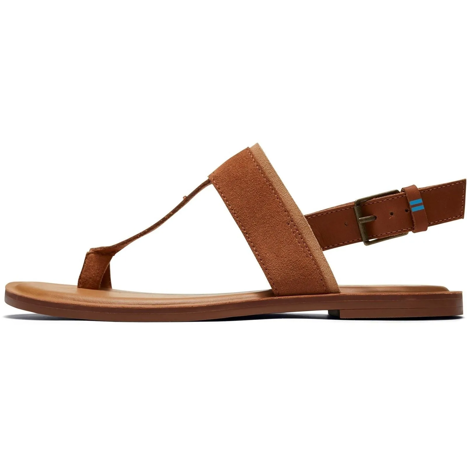TOMS Bree Tan 55% Cow Leather 45% Leather Bl Female Sandal Ladies Summer