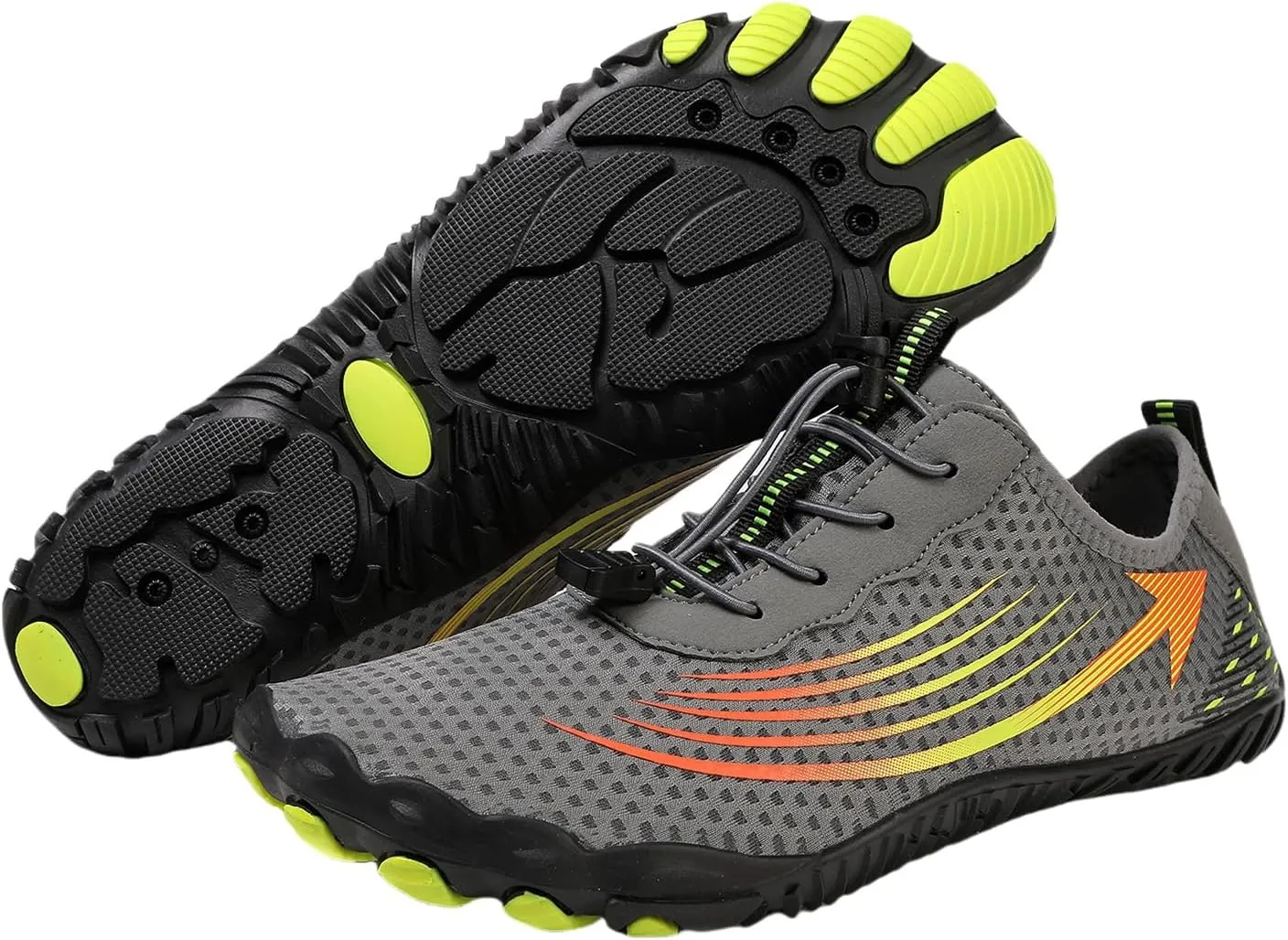 Unisex Water Shoes for Women Men Healthy & Non-Slip Barefoot Shoes Lightweight Quick Dry Barefoot Aqua Shoes Hiking Athletic Swim Beach Shoes Footwear for Surf Pool