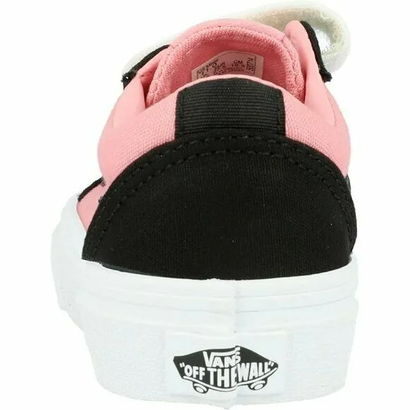 Vans Ward V Fearless VN0A4BTCWG81 Youth Kid's Pink/Black Sneakers Shoes FB298