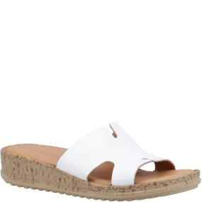 White Eloise Mule Sandals