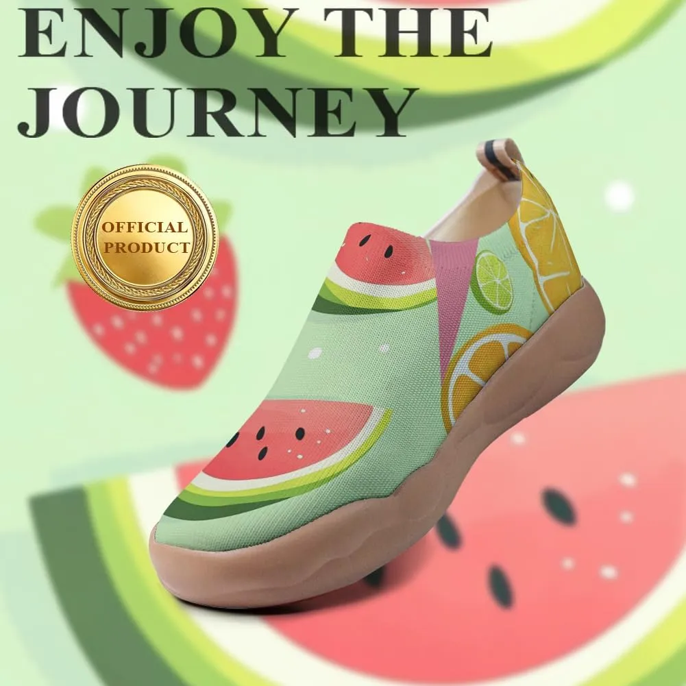 Womens Slip On Shoes Comfortable Breathable Knit Casual Footwear Fashion Travel Loafers