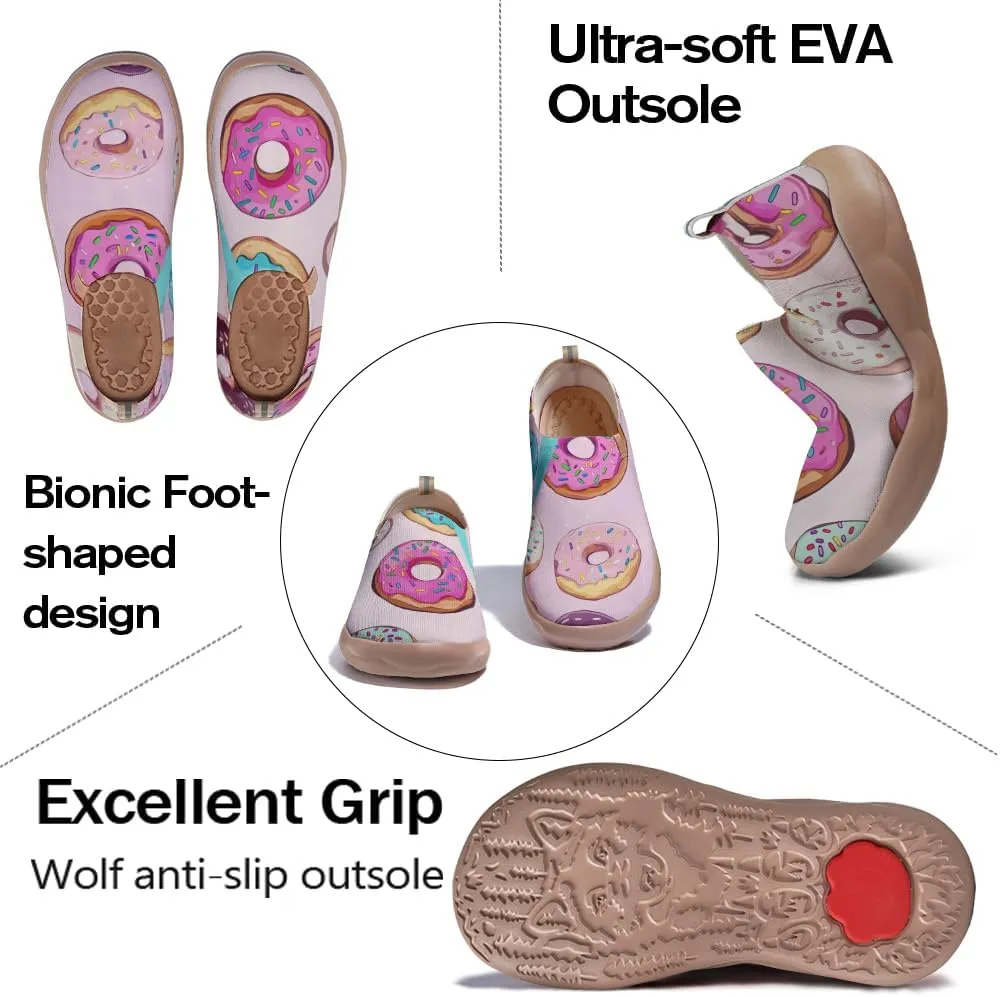 Womens Slip On Shoes Comfortable Breathable Knit Casual Footwear Fashion Travel Loafers