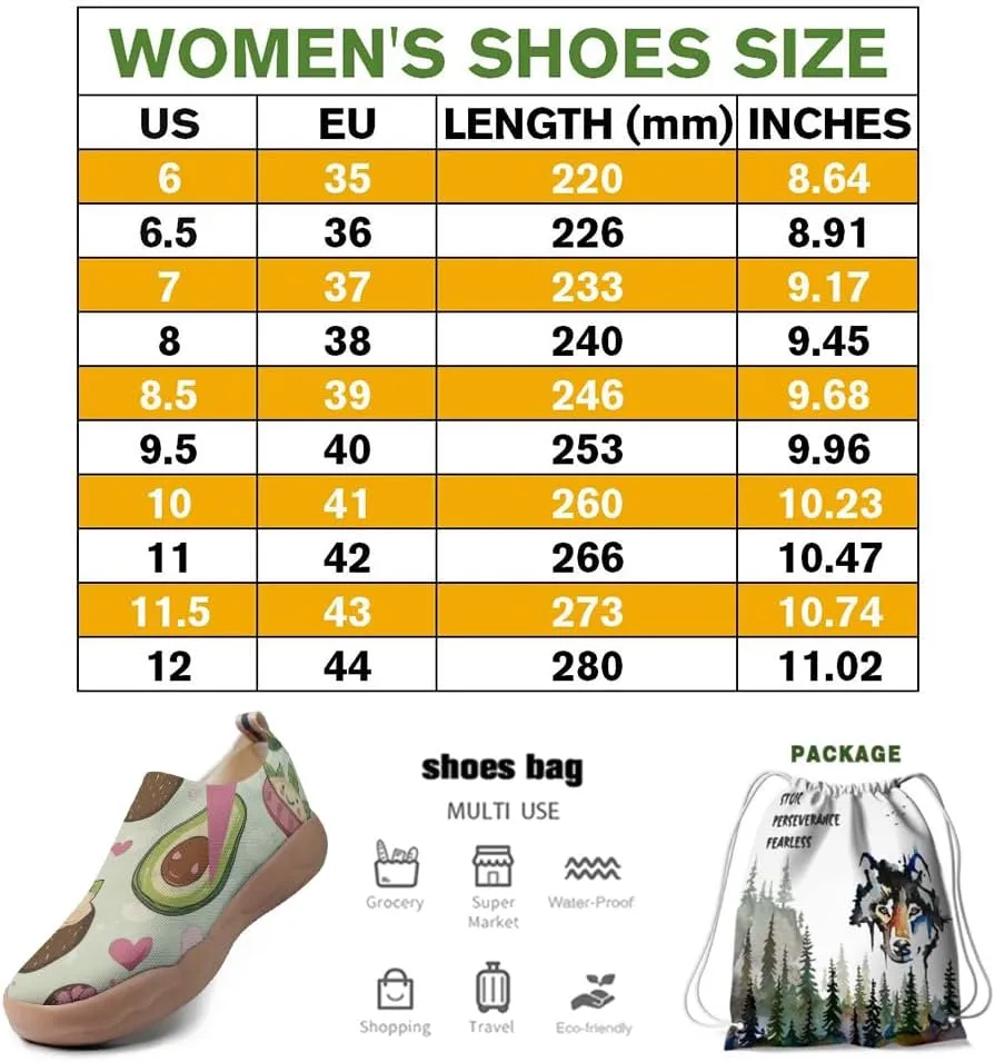 Womens Slip On Shoes Comfortable Breathable Knit Casual Footwear Fashion Travel Loafers