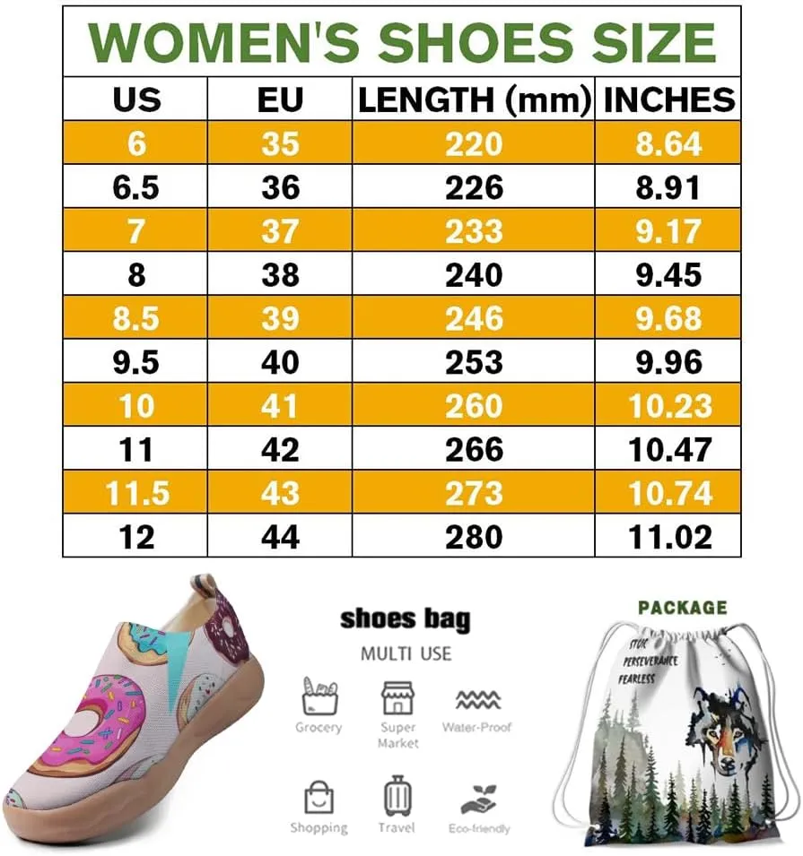 Womens Slip On Shoes Comfortable Breathable Knit Casual Footwear Fashion Travel Loafers