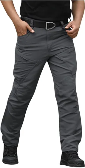 Xiaojmake Mens Tactical Cargo Pants Outdoor Waterproof Lightweight Military Combat Trousers Lightweight EDC Work Hiking Pants