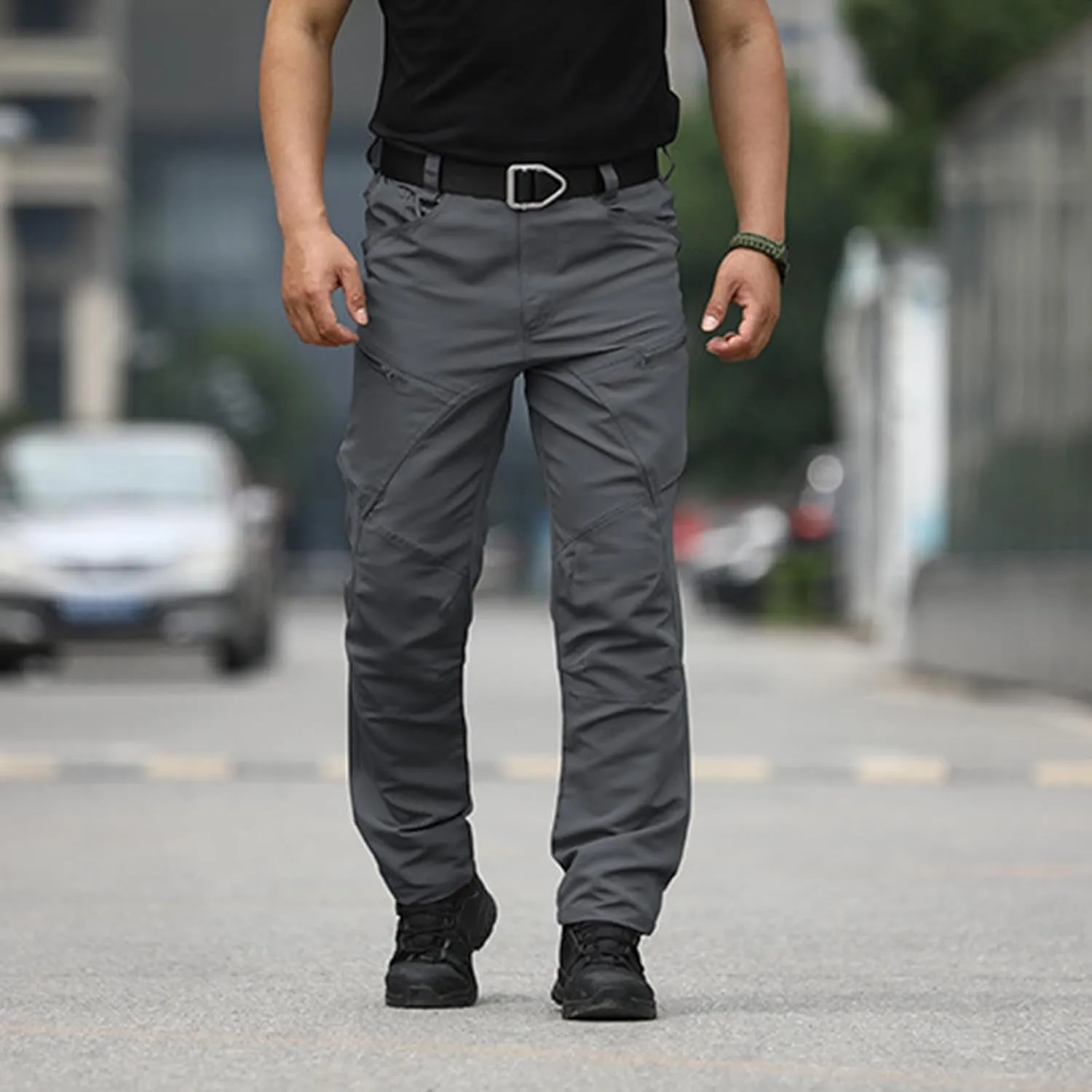 Xiaojmake Mens Tactical Cargo Pants Outdoor Waterproof Lightweight Military Combat Trousers Lightweight EDC Work Hiking Pants